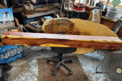 our-work-saw-logs-to-lumber - mantel-piece-2