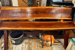 our-work-saw-logs-to-lumber - wood-bench