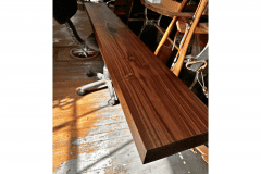 our-work-saw-logs-to-lumber - wooden-mantel-piece-2